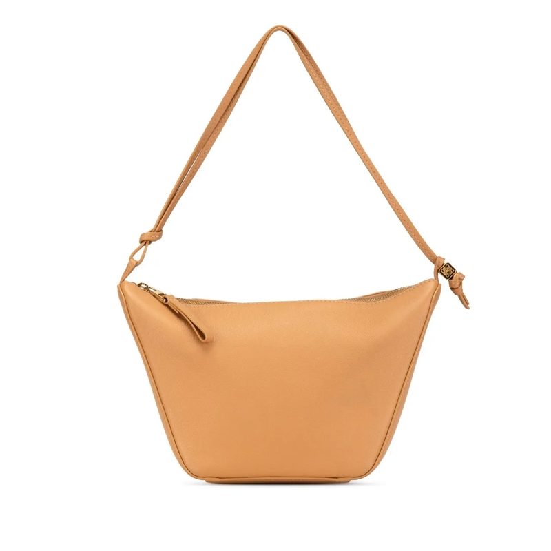 Loewe Fourre-tout Mini Leather Hammock Hobo braun