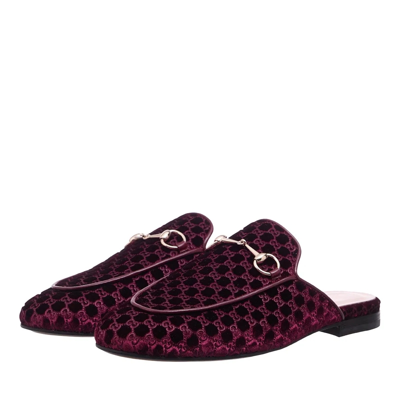 Gucci Slides Princetown Slipper Bordeaux(Image 2)