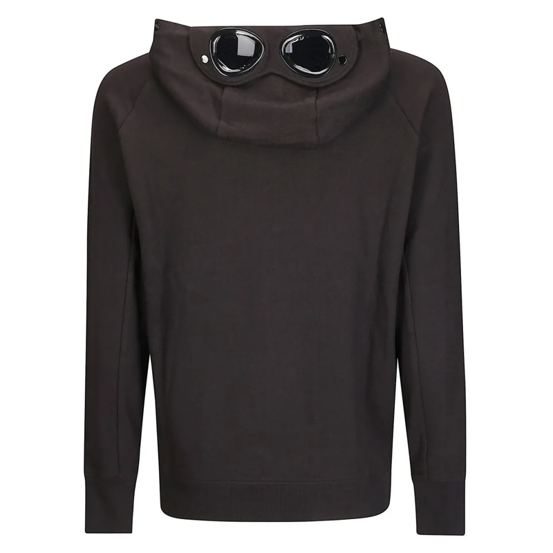 CP Company Strickjacke Hooded Open Sweatshirt Schwarz(Image 4)