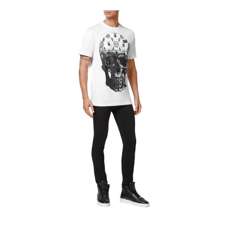 Philipp Plein T-Shirt T-Shirt Skull weiss(Image 3)
