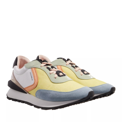 Coccinelle Sneaker Smooth Leather Multicolor lage-top sneaker
