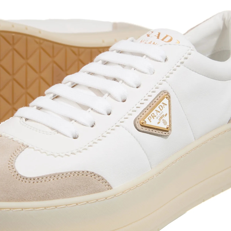 Prada Low-Top-Sneaker Downtown Bold Bianco(Image 6)