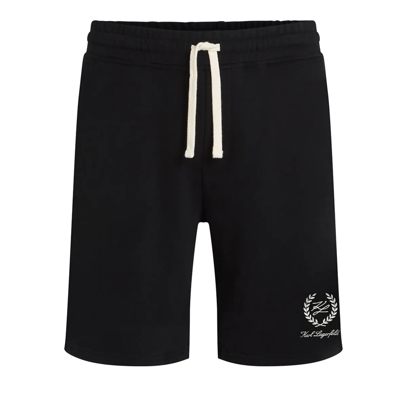 Karl Lagerfeld Jogginghose HOTEL KARL LOUNGEWEAR SWEATSHORTS schwarz