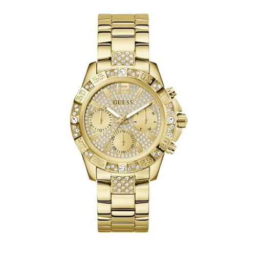 Guess Quartz Watch Majesty Gold Tone