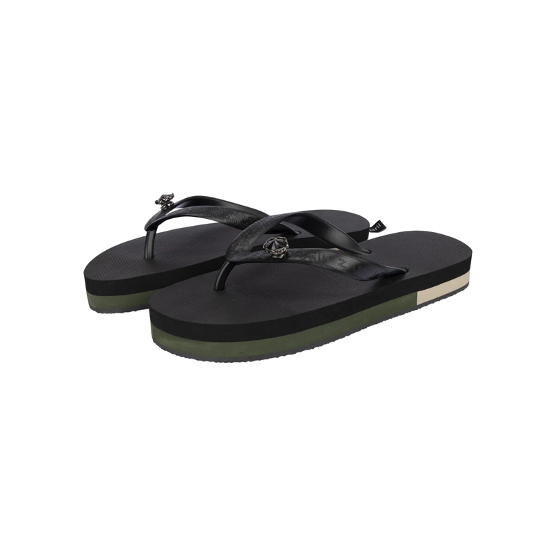 UZURII Flip Flops Zehentrenner Mondriaan Switch Mid Heel schwarz(Image 2)