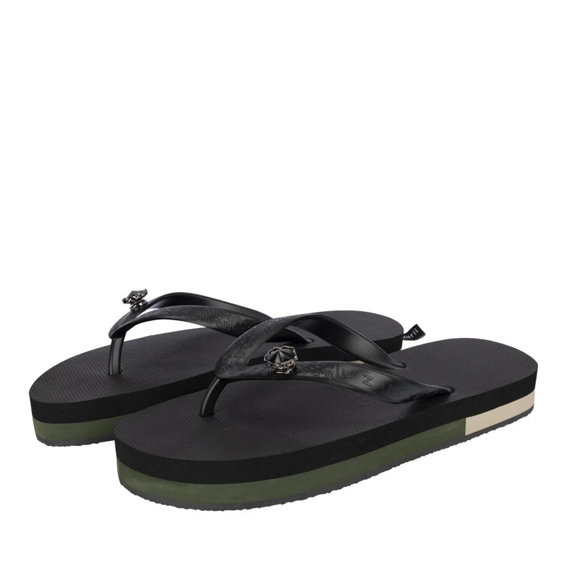 UZURII Flip Flops Zehentrenner Mondriaan Switch Mid Heel schwarz(Image 3)
