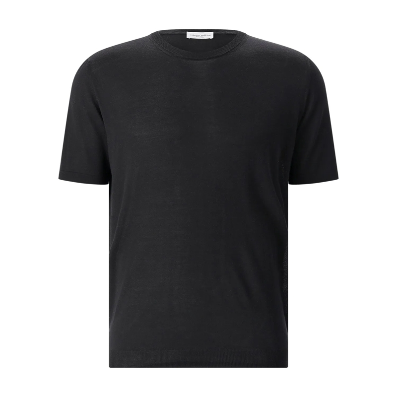 Roberto Collina T-shirt Kurzarm-Pullover aus Seide weiß(Image 4)