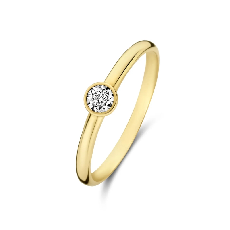 Isabel Bernard Ring De la Paix Inaya 585 Gold Ring Gold