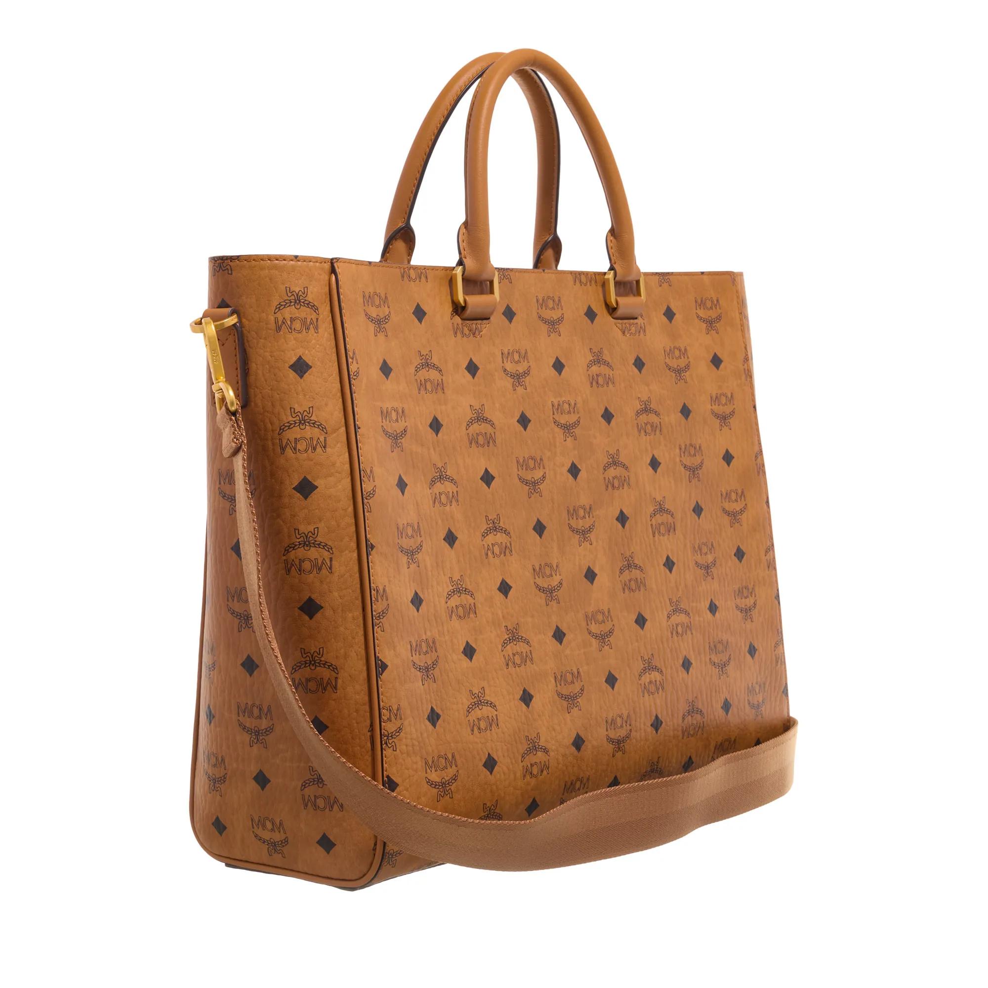 Thumbnail - MCM Shopper & Totes - Diamond Vi Tote Lrg Co - Gr. unisize - in Cognacbraun - für Damen