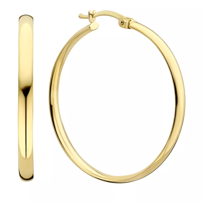 Isabel Bernard Créoles Rivoli Estrella 14 karat hoop earrings Gold