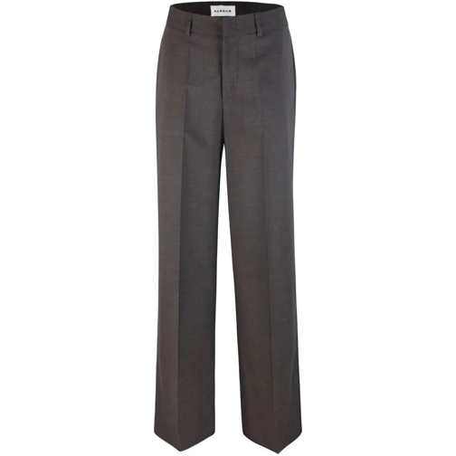 P.A.R.O.S.H.  Parosh Trousers Brown schwarz