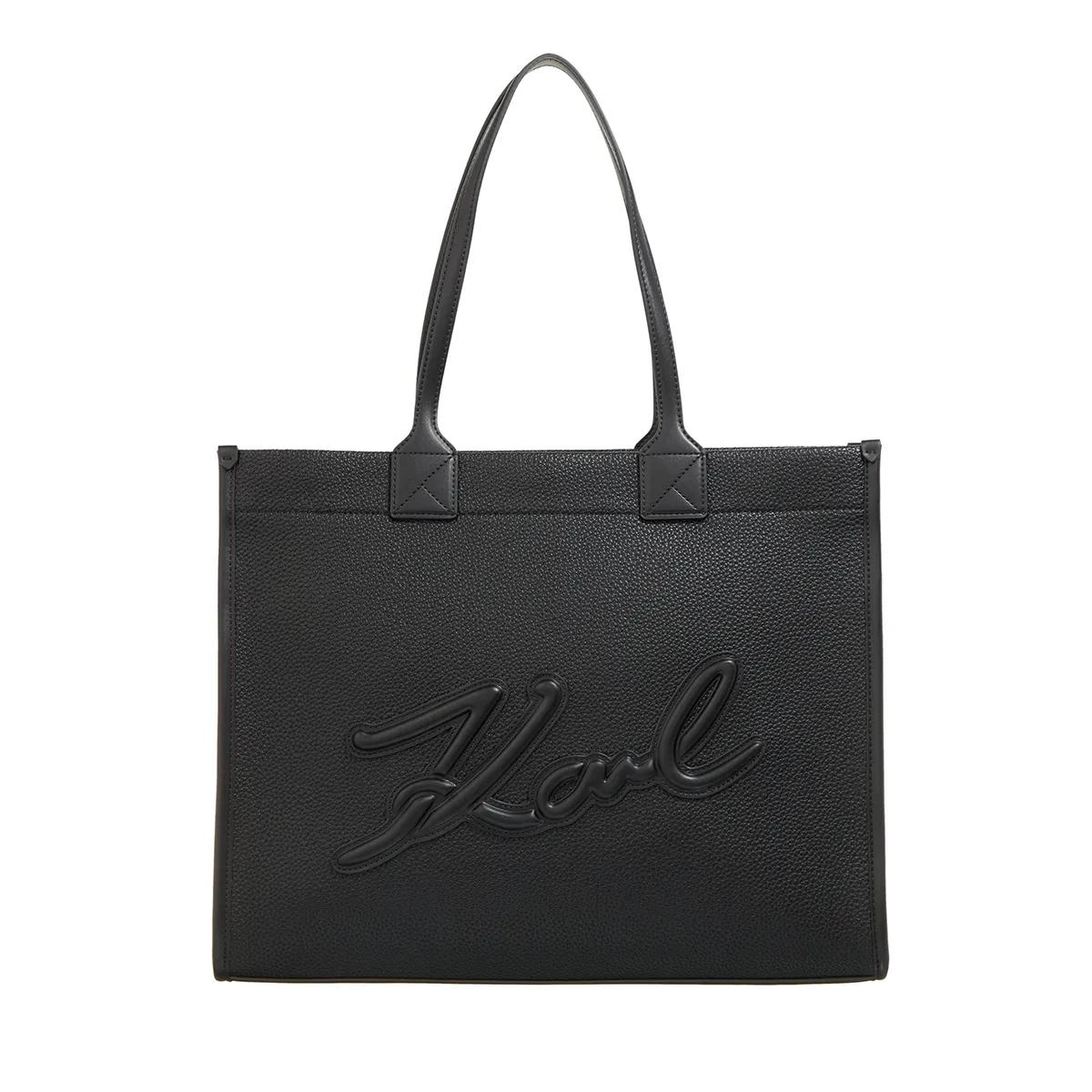 Karl Lagerfeld Tote - K/Skuare Lg Tote Grainy - Gr. unisize - in Schwarz - für Damen