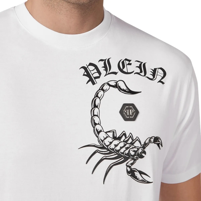 Philipp Plein T-Shirt T-Shirt Scorpion weiss(Image 5)
