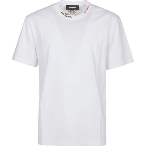 Dsquared2 T-Shirts Regular Fit T-shirt White weiß