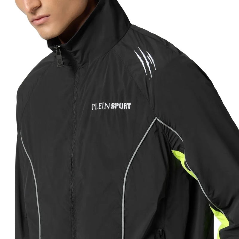 Plein Sport Daunenjacke Sweatjacke Scratch schwarz(Image 4)