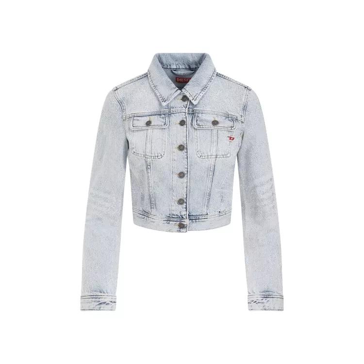 Diesel - Blue De-Slimmy Jacket - Größe S - blue