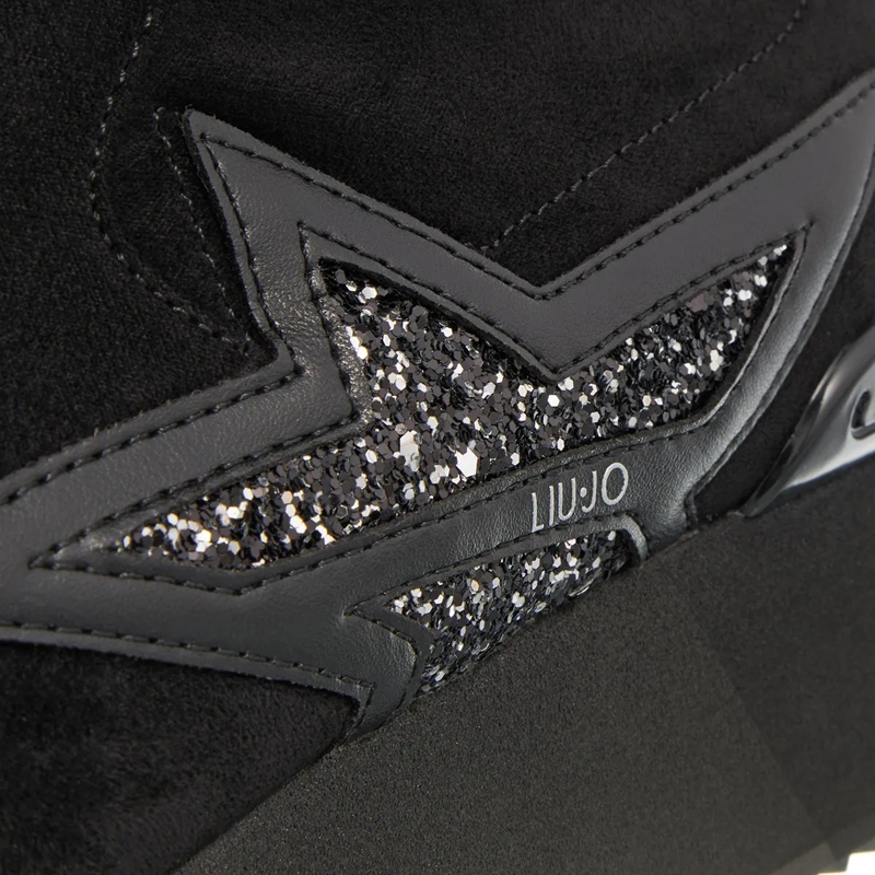 LIU JO Slip-On-Sneaker Dreamy Black(Image 4)