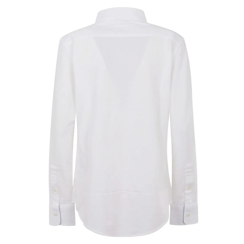 Polo Ralph Lauren Hemd Long Sleeve Button-Up Shirt With Embroidered Logo White(Image 2)