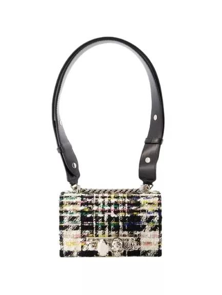 Alexander McQueen Shopper - Jewell Satchel Mini Bag - Tweed - Multi - Gr. unisize - in Bunt - für Damen