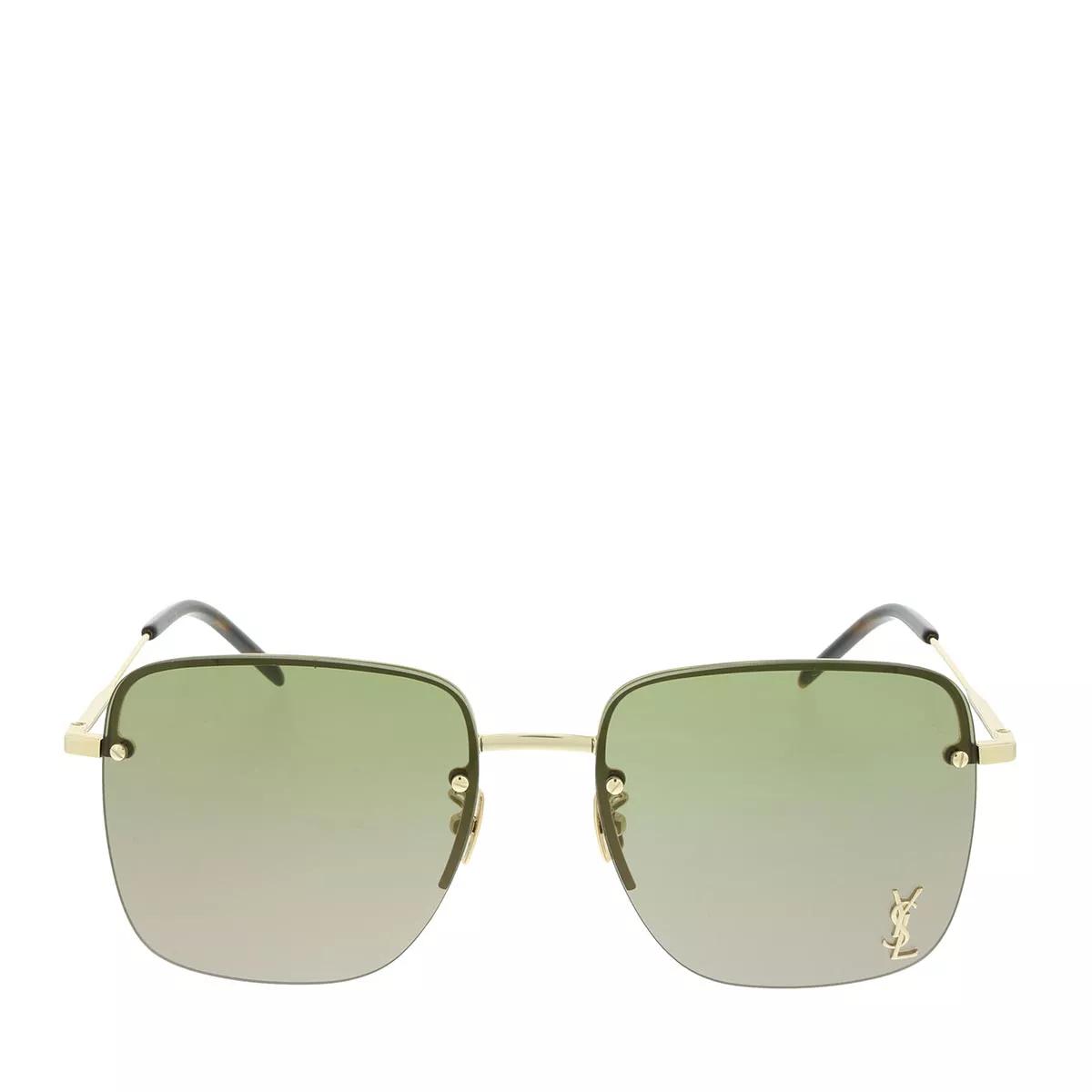 Saint Laurent SL 312 M-003 58 Sunglasses Woman Gold Sunglasses