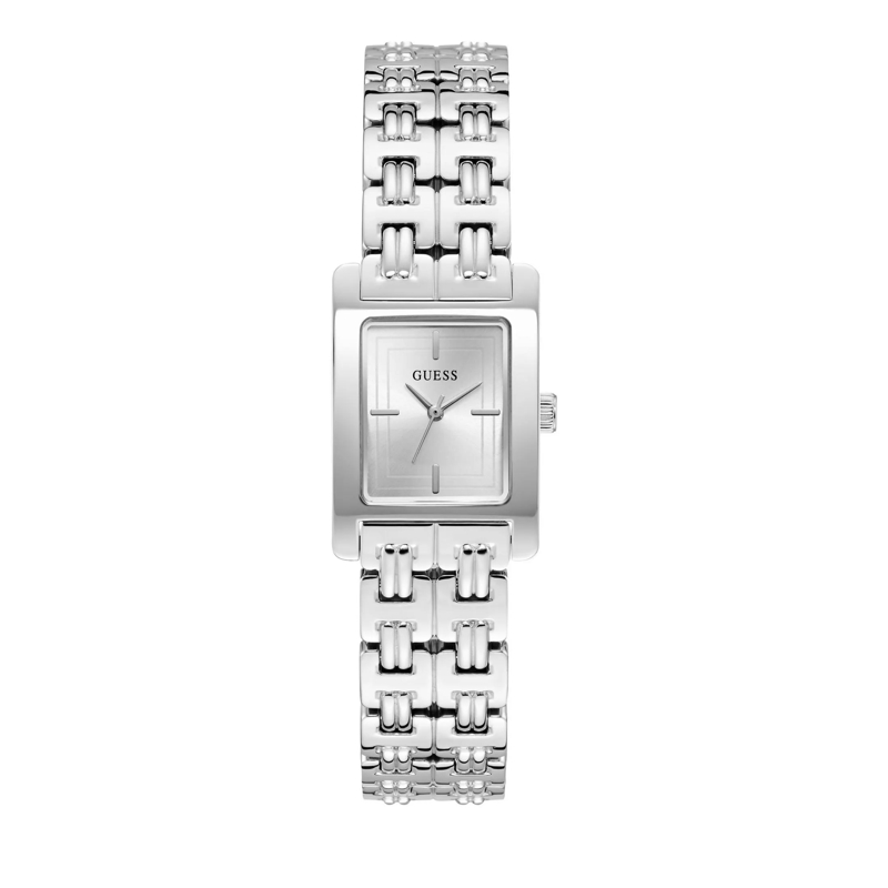 Guess Quarzuhr Quarz-Analoguhr Cove silber