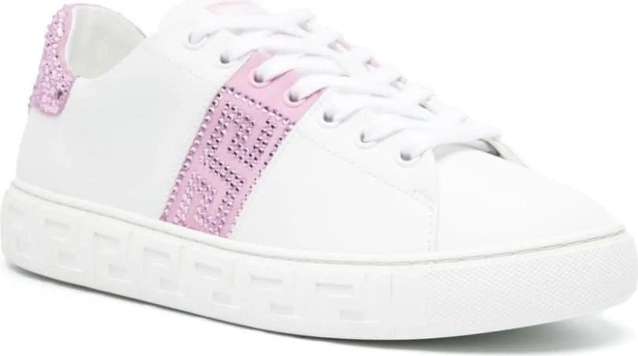 Versace Low-Top Sneaker - Sneakers Pink - Gr. 37 (EU) - in Gold - für Damen