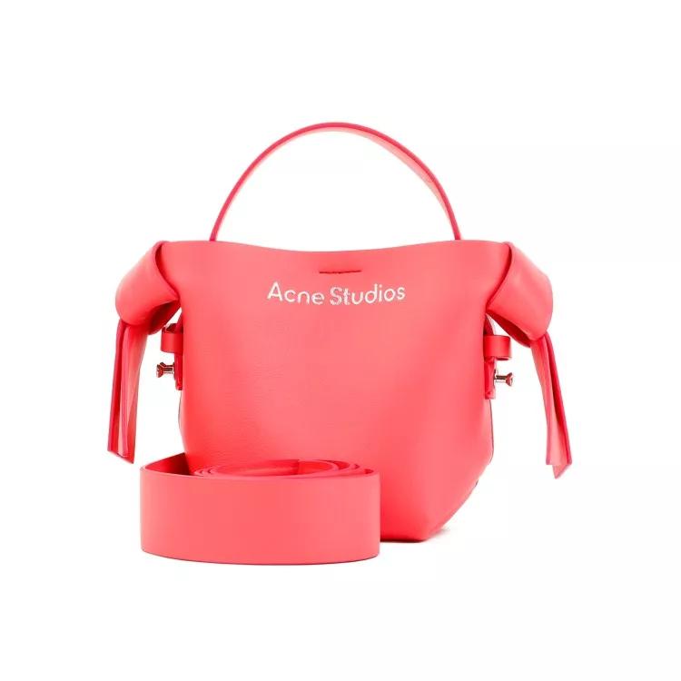 Acne Studios Shopper - Electric Pink Calf Leather Bag - Gr. unisize - in Rosa - für Damen