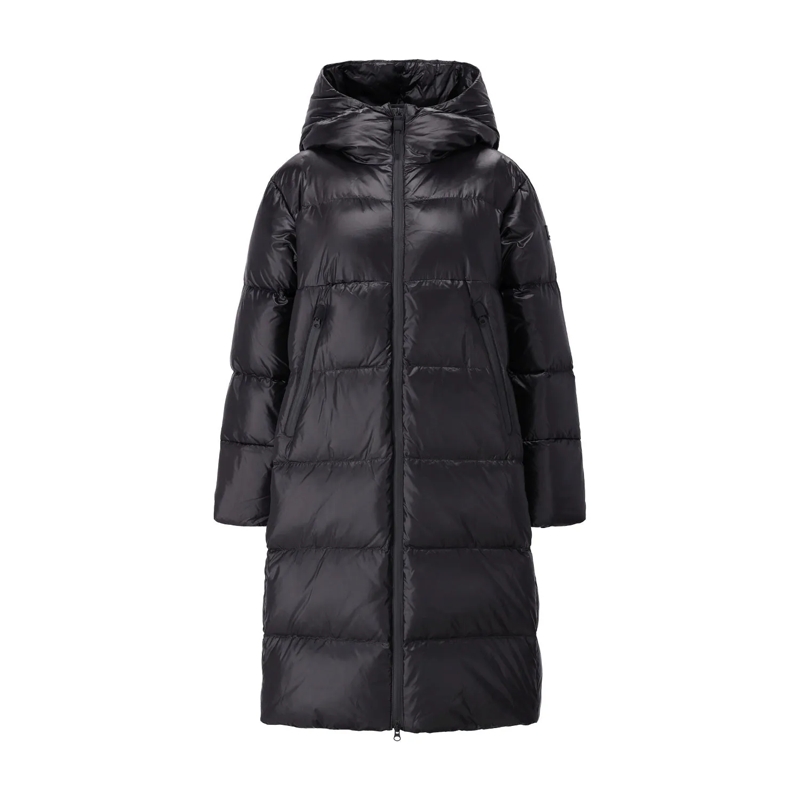 Peuterey Parka Daunenjacke Selectric aus Nylon Schwarz