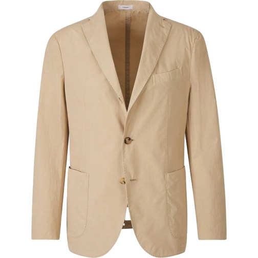 Boglioli Daunenjacken Straight Cotton Blazer beige