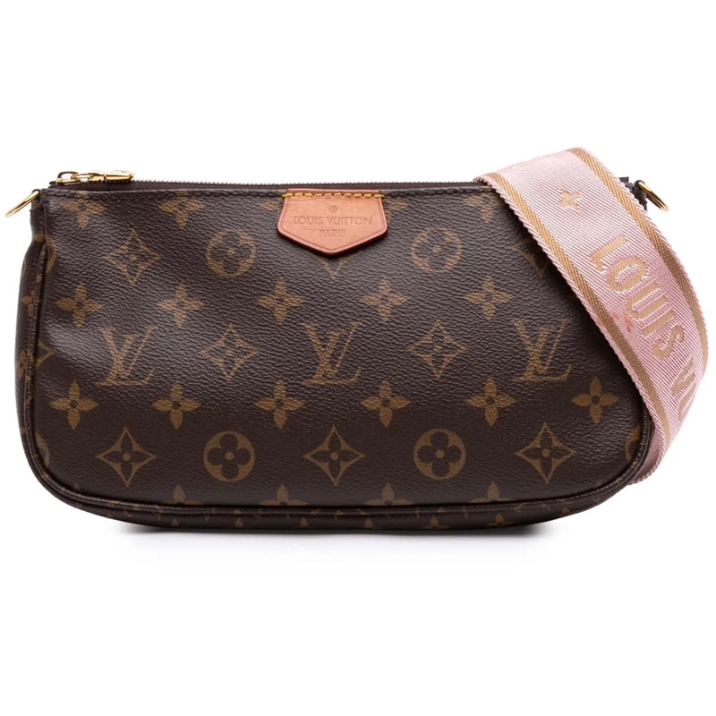 Louis Vuitton Schultertasche Monogram Multi Pochette Accessoires braun