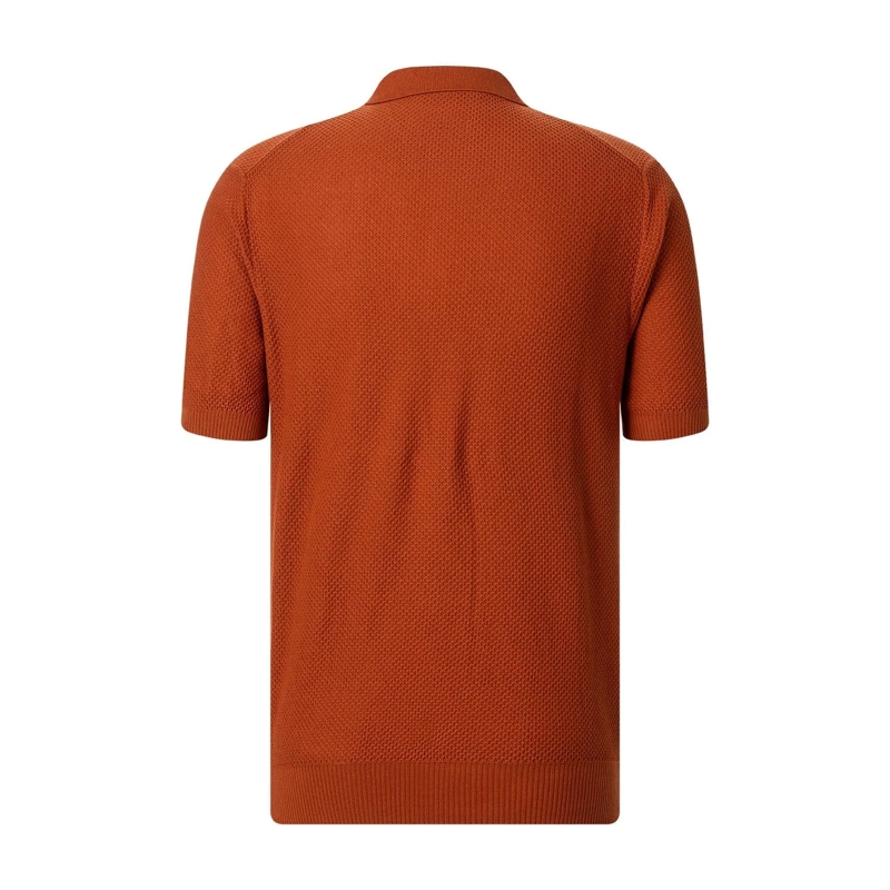 Gran Sasso Poloshirt Poloshirt aus Baumwollstrick mehrfarbig(Image 2)