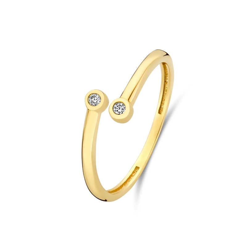 BELORO Bague Monte Napoleone Stella Ring Gold