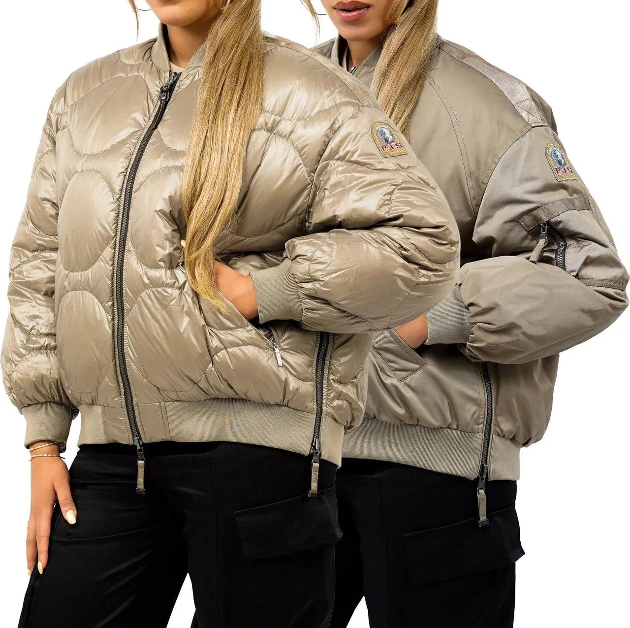 Thumbnail - Parajumpers - Bomb Reversible Down Bomber - Größe S - grün