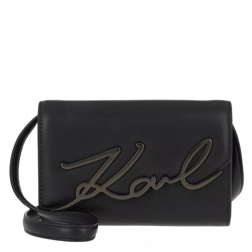Karl Lagerfeld Karl Signature Belt Bag Black Borsa da cintura