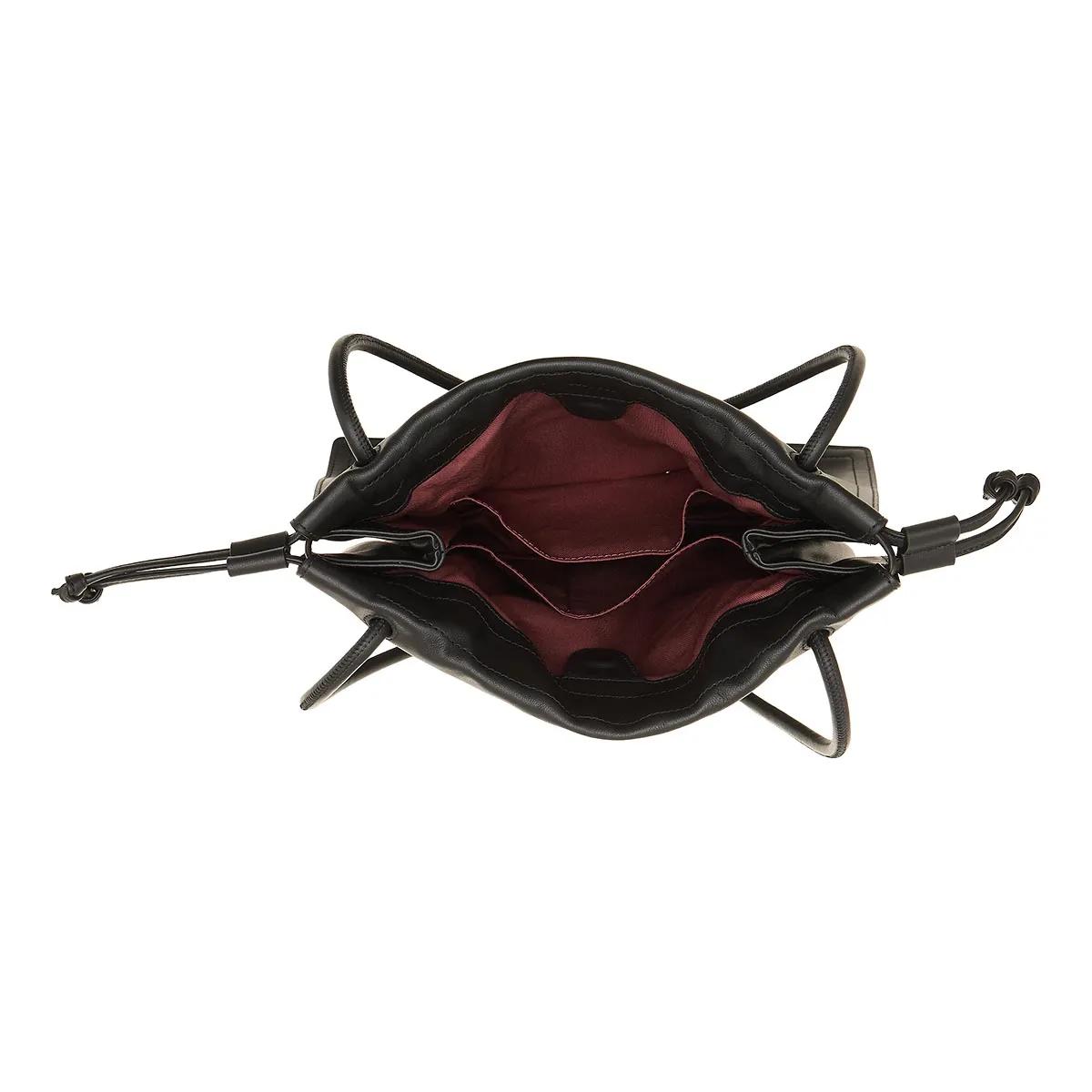 Coccinelle Hobo bags dulse Suede in zwart
