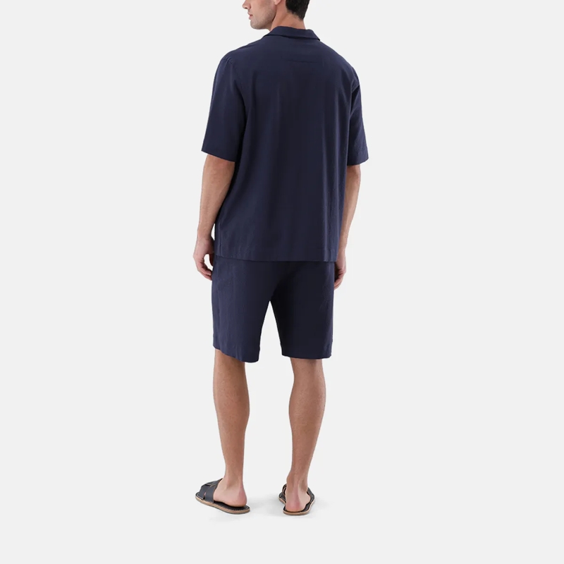 VAN LAACK Hemd Hemd Tailor Fit Uni dunkel-blau (Image 3)