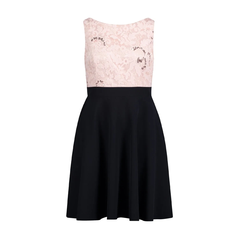 Vera Mont  Kleid mit Spitze Rosa