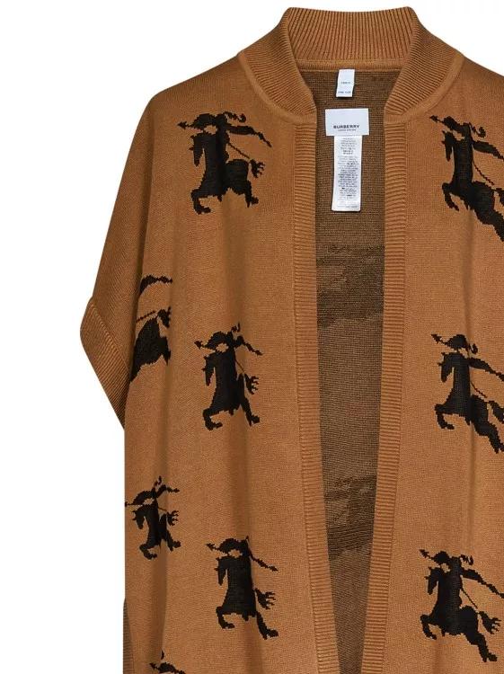 Burberry store camel cape