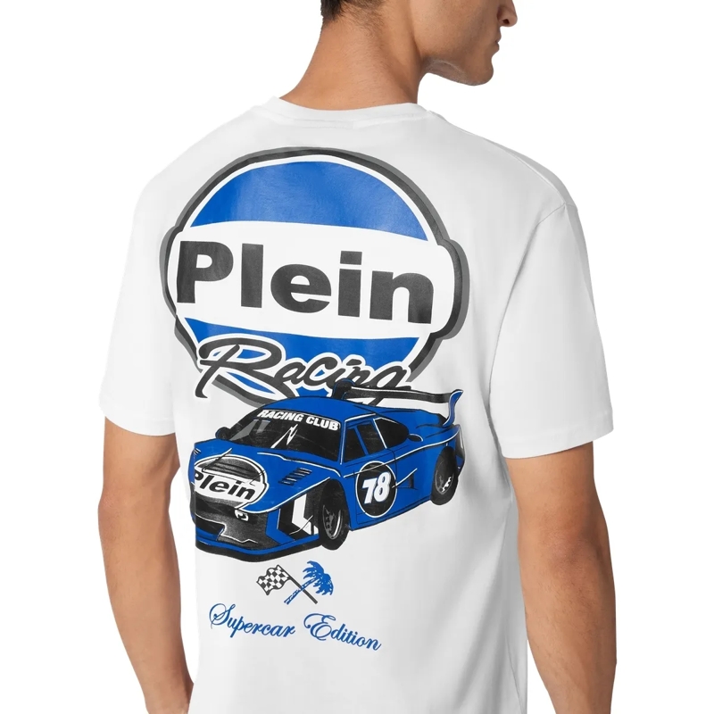 Philipp Plein T-Shirt T-Shirt Racing beige(Image 5)