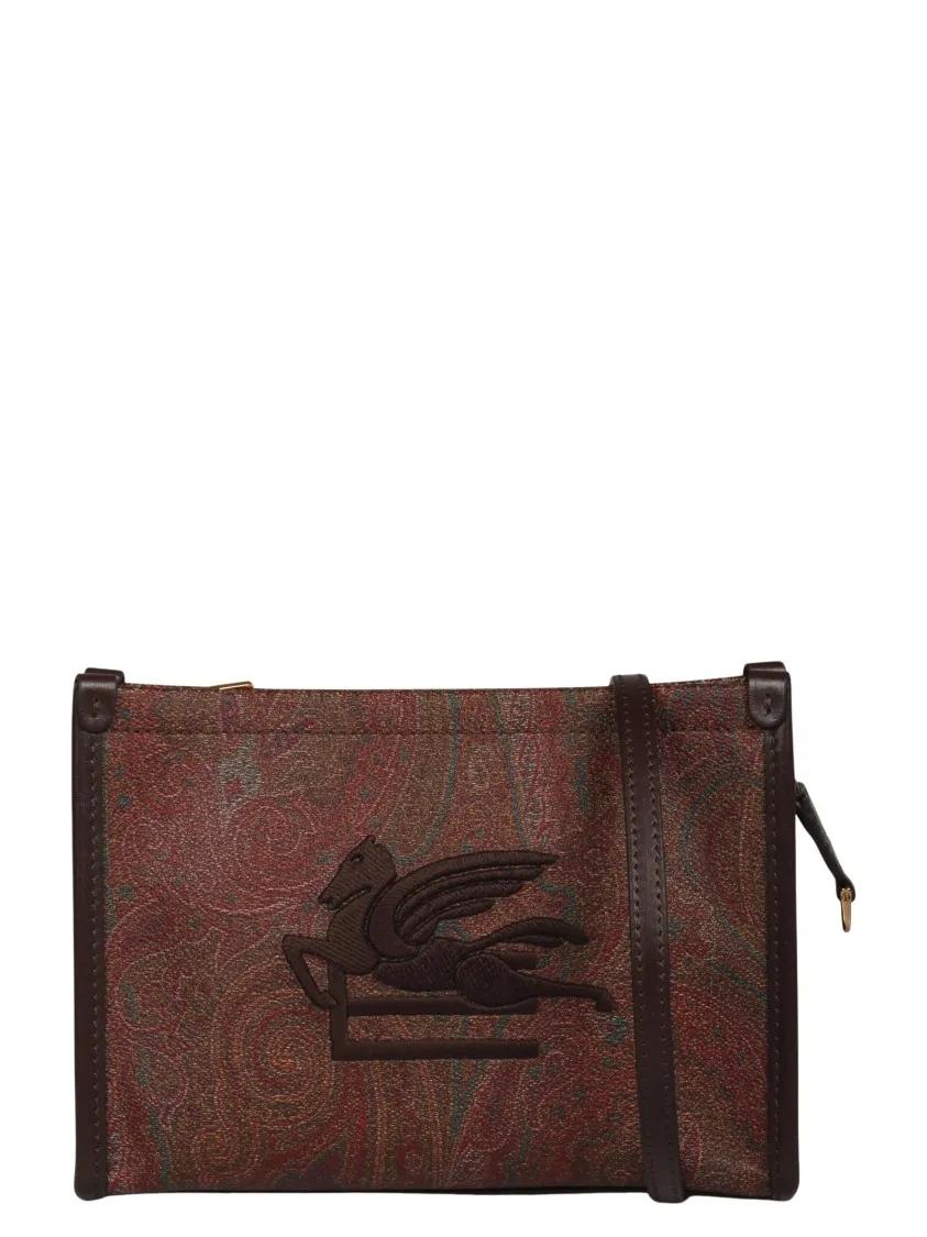 Etro - Paisley Pegaso Pouch - Größe ONE SIZE - braun