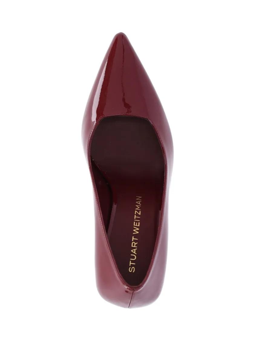 Thumbnail - Stuart Weitzman Hohe Schuhe - "Vinnie 85" Pumps – Burgundy - Gr. 38,5 (EU) - in Rot - für Damen