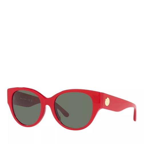 Tory Burch 0TY7182U Tory Red Sonnenbrille
