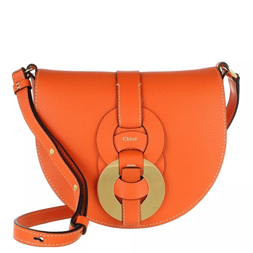 Chloé Small Darryl Crossbody Bag Calfskin Arancione Crossbody Bag