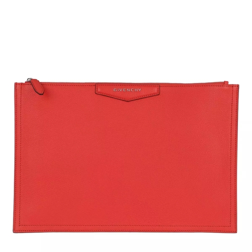 Givenchy Antigona Pouchette Large Leather Red Pochette