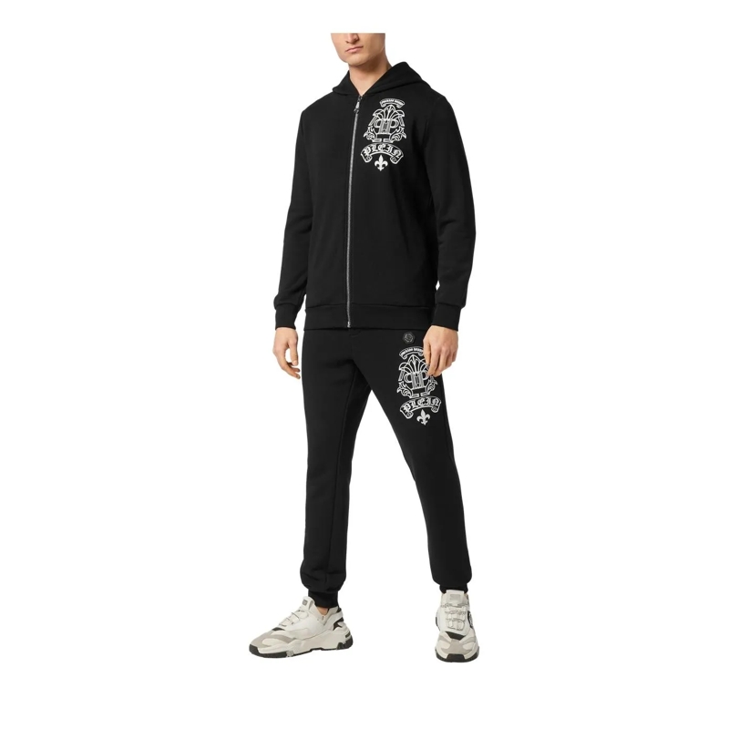 Philipp Plein Daunenjacke Sweatjacke schwarz(Image 3)