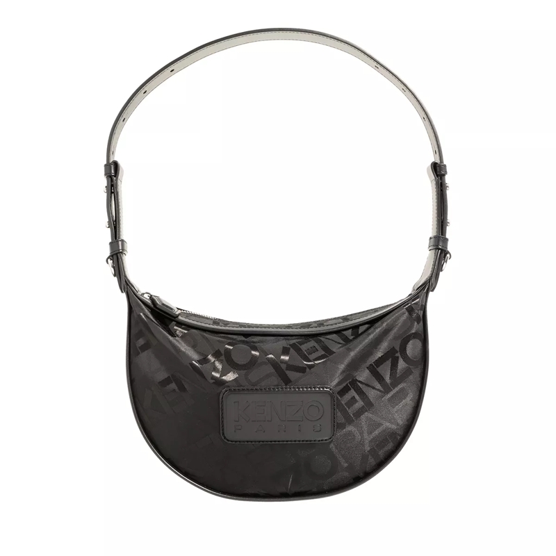 Kenzo Schultertasche Small Hobo Black