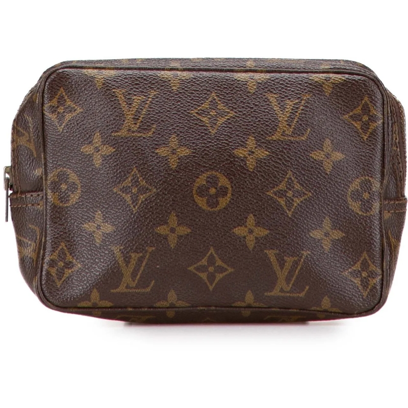 Louis Vuitton Pochette Monogram Trousse Toilette 18 braun