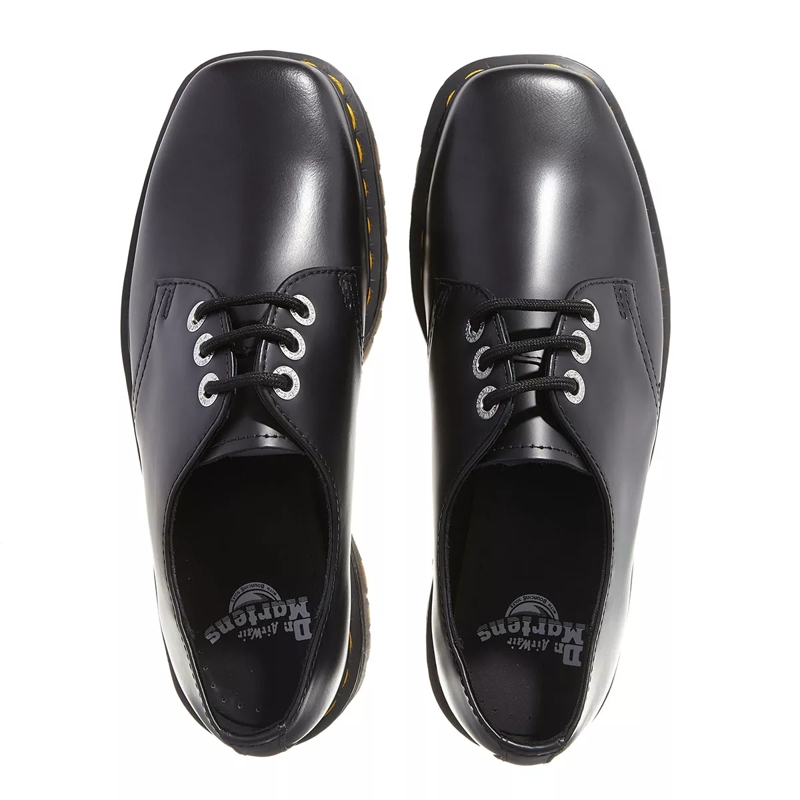 Dr. Martens Schnürschuhe 1461 Quad Squared Black(Image 4)