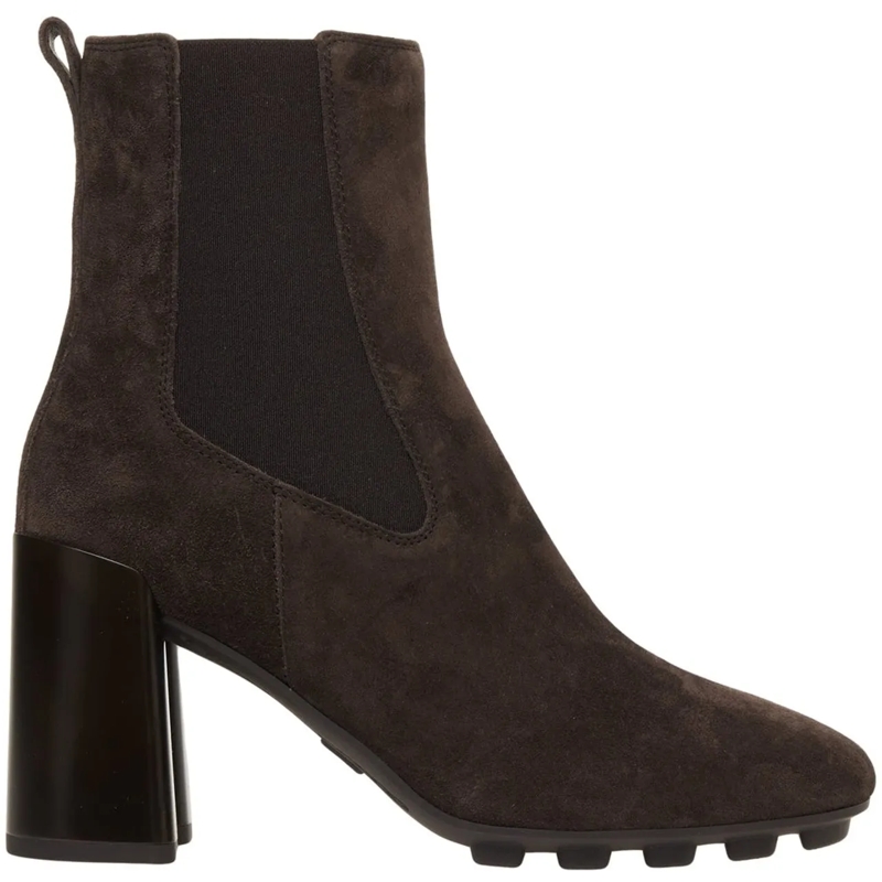 Hogan Bottes Suede boots braun
