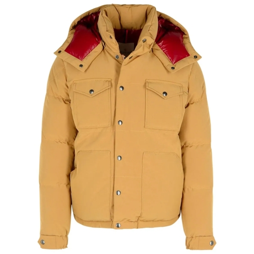 Moncler Fornas' Polyester Blend Jacket Brown Daunenjacken